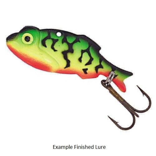 Worden’s Showdown Vibrating Blade Bait Blanks (10pk)